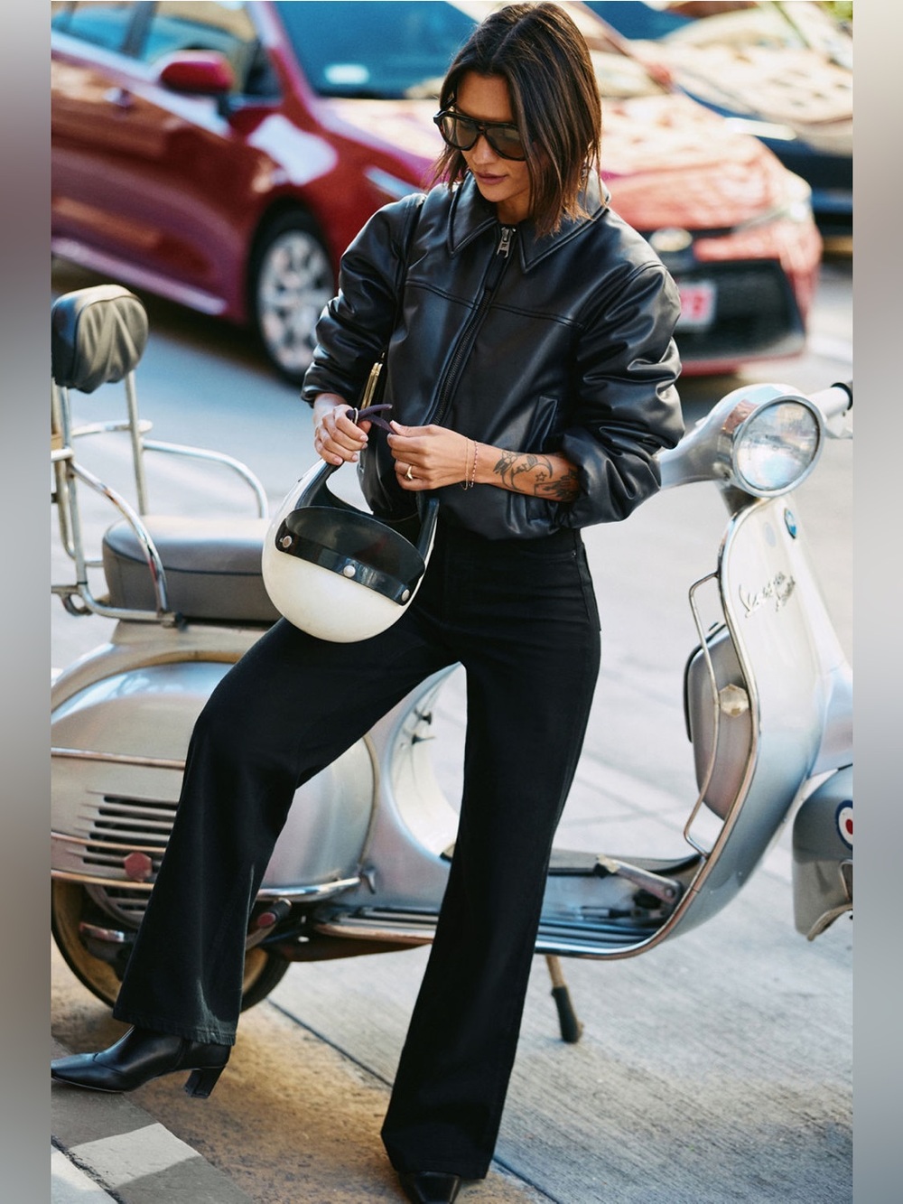 HIGH RISE WIDE LEG JEANS